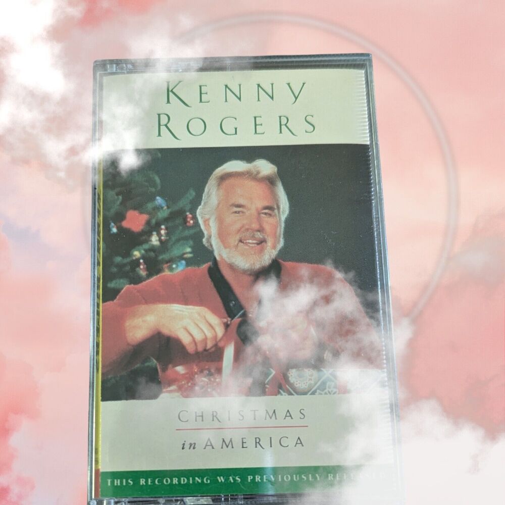 Christmas in America Kenny Rogers Cassette 1989 Reprise Records Silver Bells